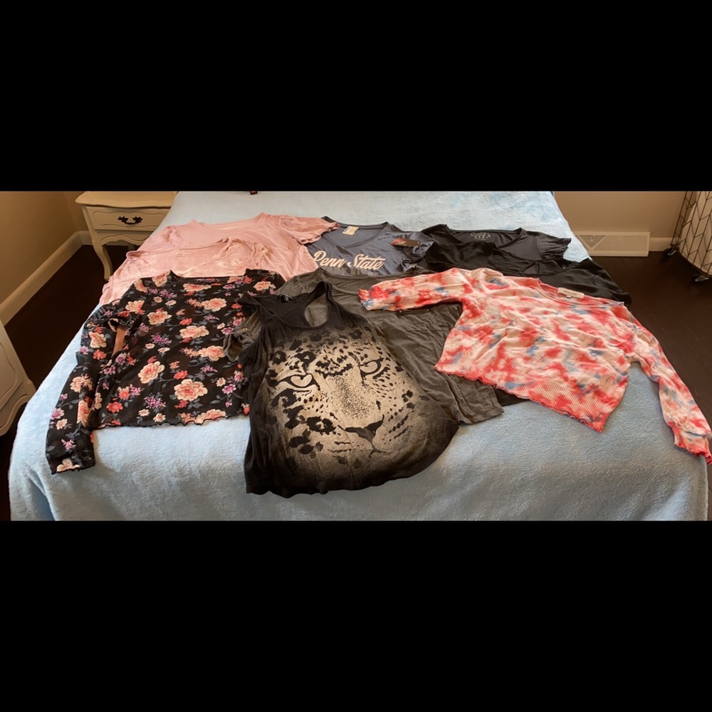SOLD 9 Shirt Bundle